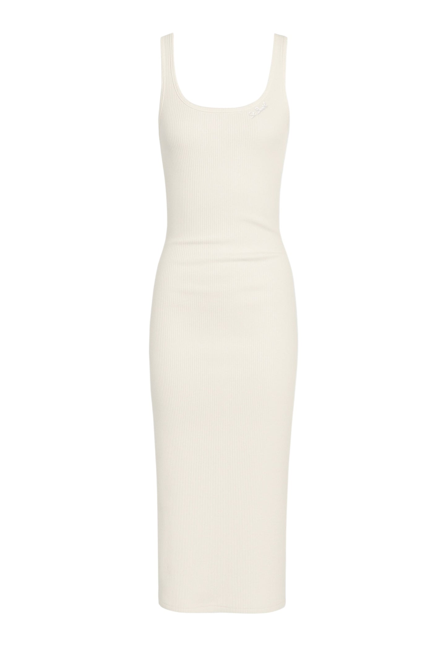 Vestito Midi Donna Mc2 Saint Barth Rib Sb Emb Jennifer JNF0001