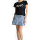 T-Shirt Manica Corta Donna Liu Jo  Flowers