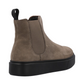 Stivaletti Chelsea Donna Frau Pelle scamosciata, Stile sporty, Elastici laterali, Suola leggera, Sottopiede estraibile, Made in Italy Waxy A41C2