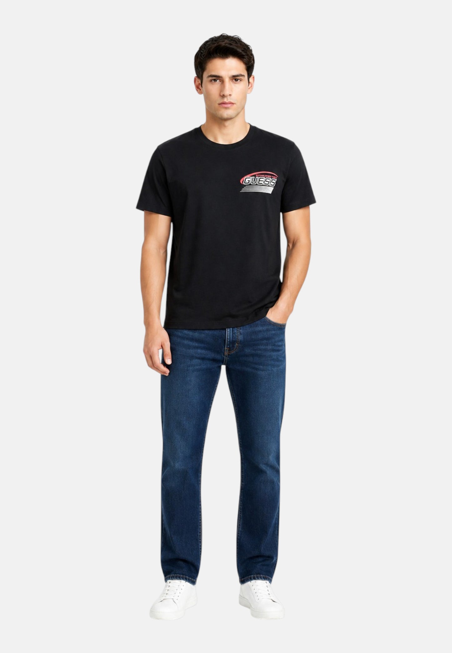 T-Shirt Manica Corta Uomo Guess  Lupo Z6GI10K2860