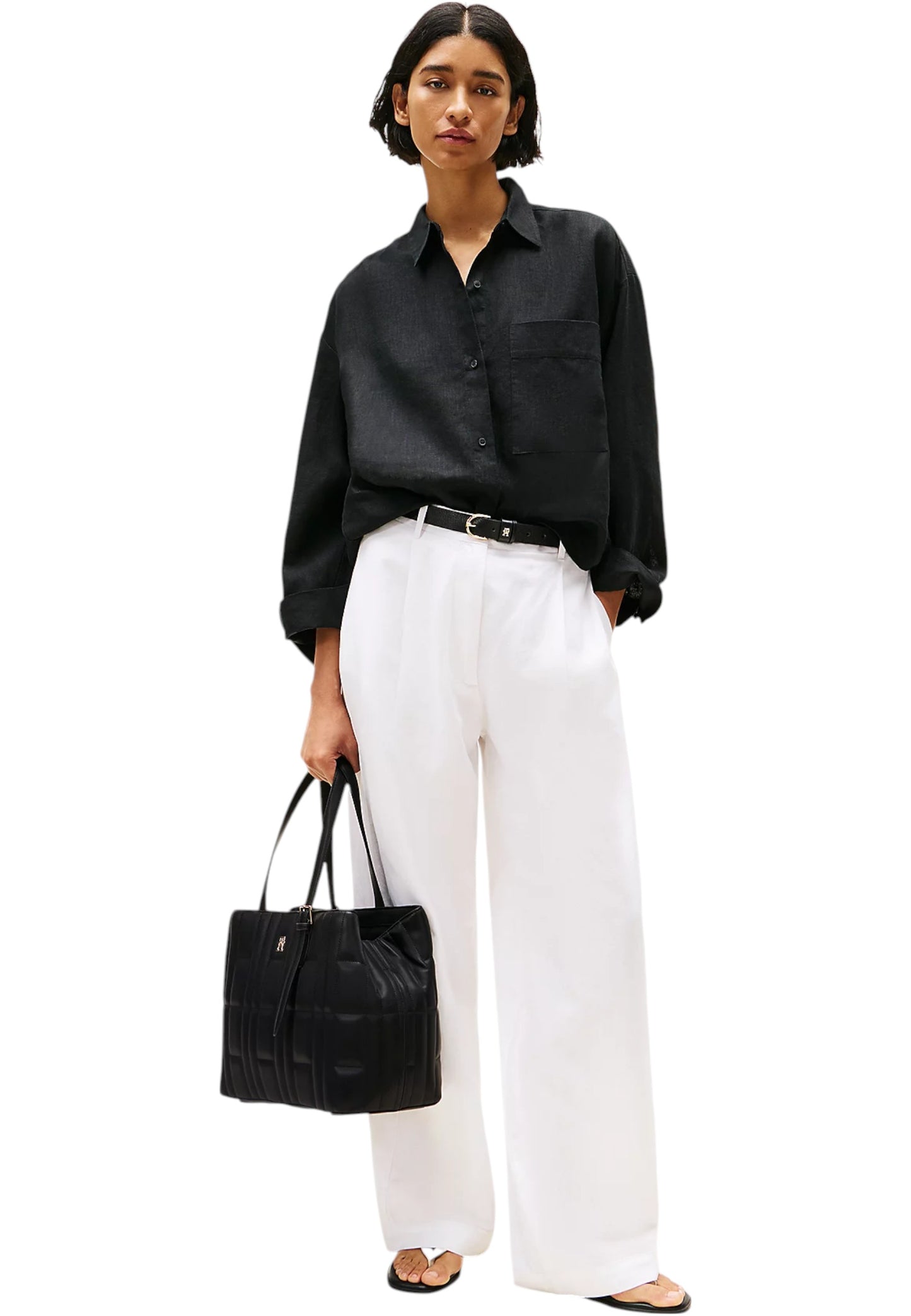 Borsa A Spalla Donna Tommy Hilfiger Tote Th Feminine