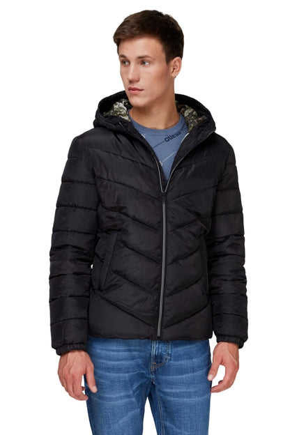 Piumino Con Cappuccio Uomo Guess   M0YL45WD2T0