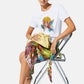 T-Shirt Manica Corta Donna Liu Jo Parrots Lj Eco Line WA6237JS923