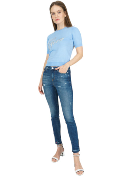 Jeans Slim Fit Donna Guess  1981 W1RA93D46A4
