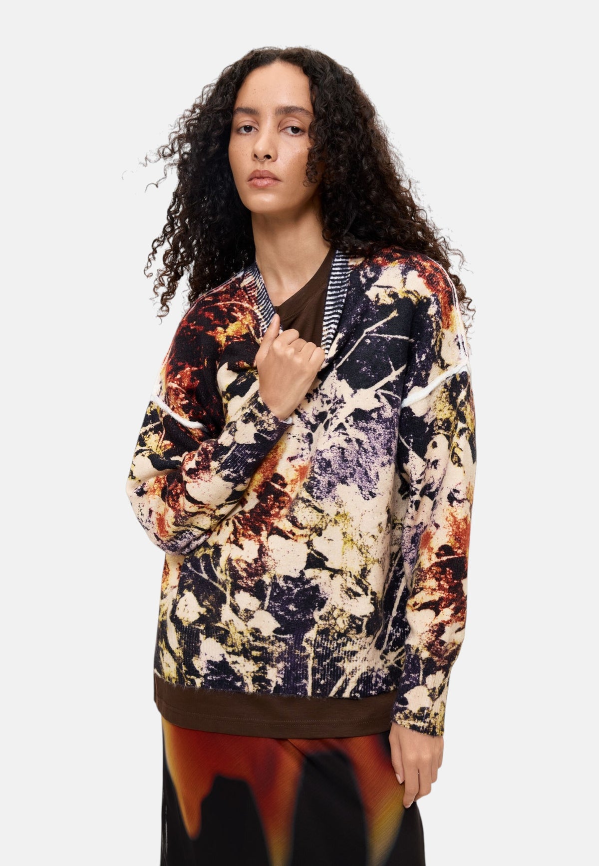 Maglione  Donna Desigual  Jers Camuflage 26WWJF42