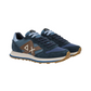 Sneakers Basse Uomo Sun68 Stile Running, Nylon E Suede, Maxi Logo, Bicolor Jaki 2.0 Bicolor Z46122