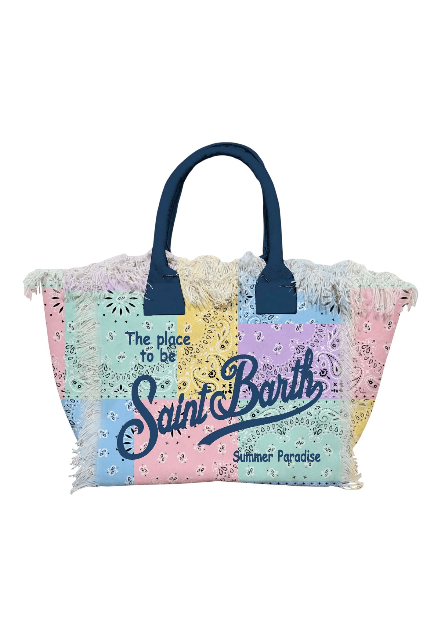 Borsa A Mano Donna Mc2 Saint Barth Bandanna Round Color Vanity VANI001