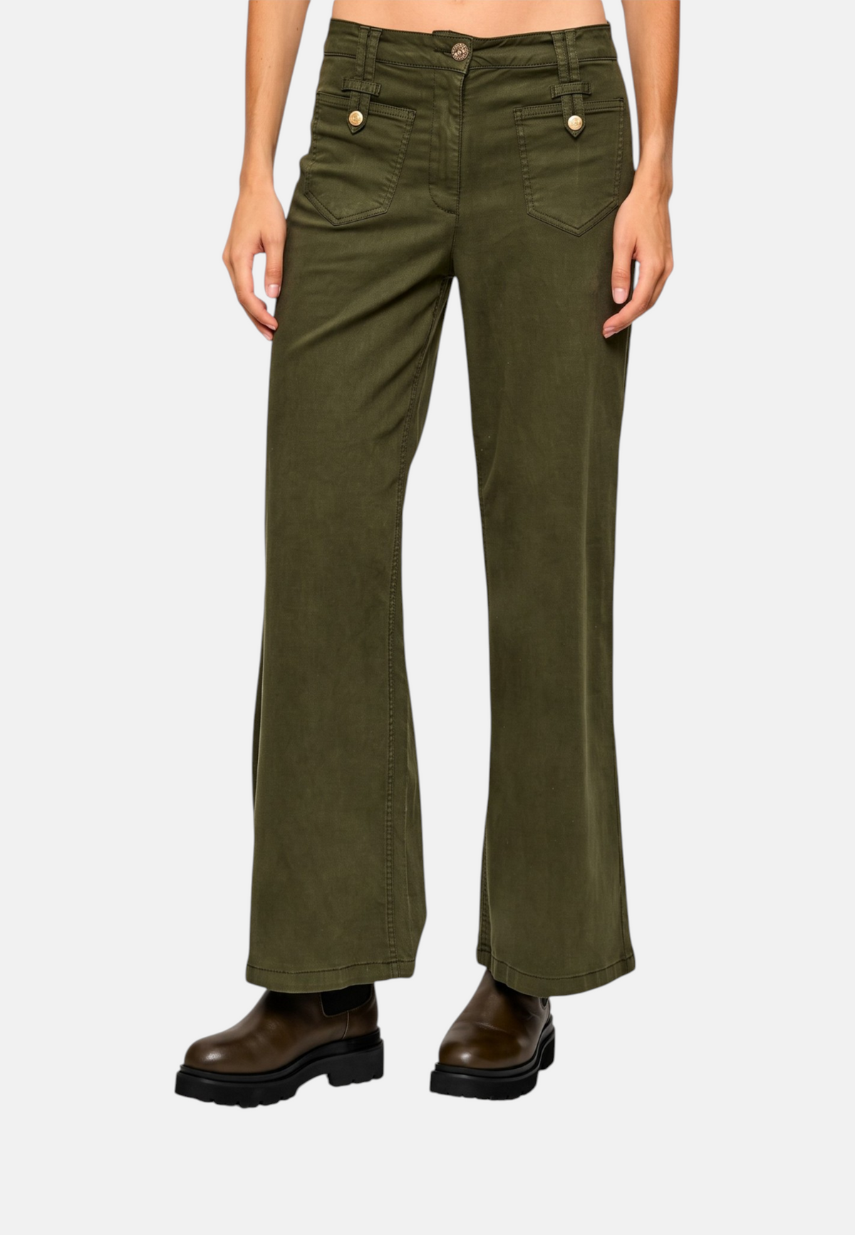 Pantaloni  Donna Liu Jo A Vita Alta Flare WF6126T709A