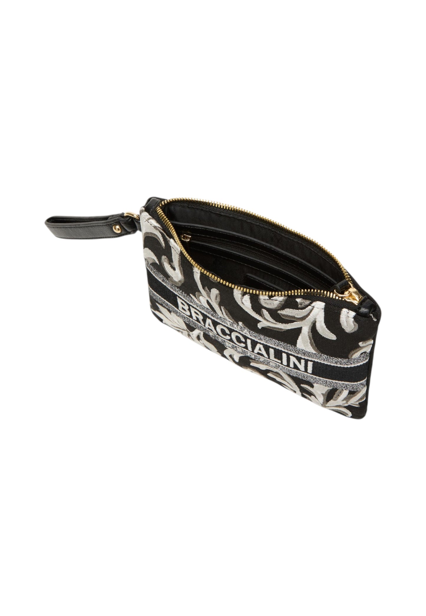 Pochette  Donna Braccialini In Tessuto Con Ricami Esclusivi Milly B18992TY