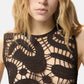 Top  Donna Pinko Crochet Geometric Eruzione 106438A354