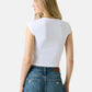 T-Shirt Manica Corta Donna Guess  Gj Raglan Star Baby W6RI21J1314