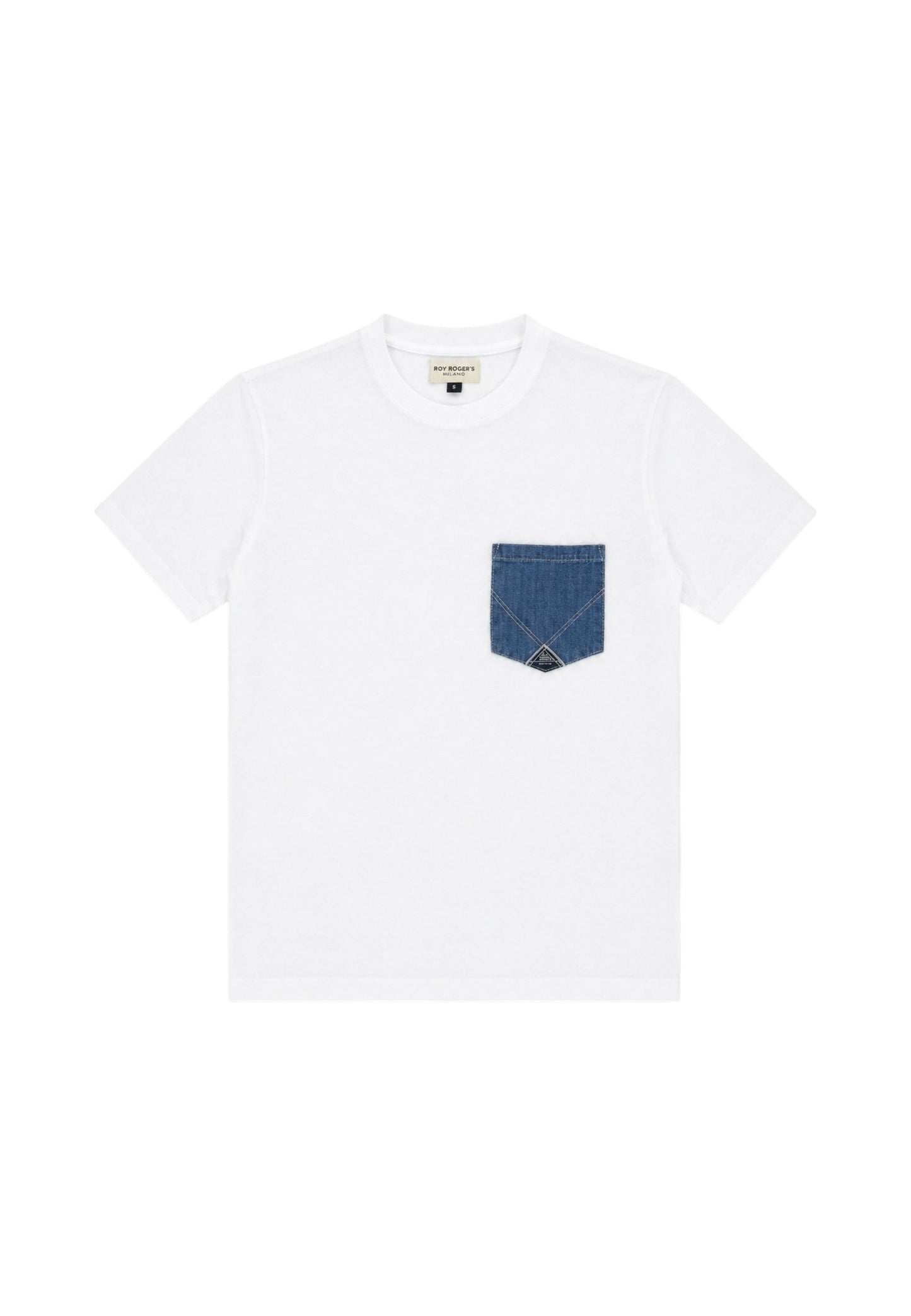 T-Shirt Manica Corta Uomo Roy Roger's In In Jersey Pesante  RRU90171CA160111
