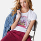 T-Shirt Manica Corta Donna Liu Jo Explore Liujo Eco Line WA6477JS923