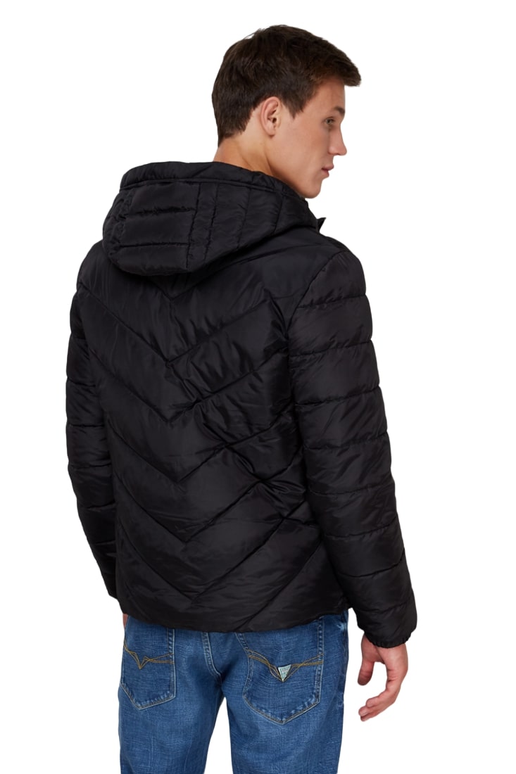 Piumino Con Cappuccio Uomo Guess   M0YL45WD2T0