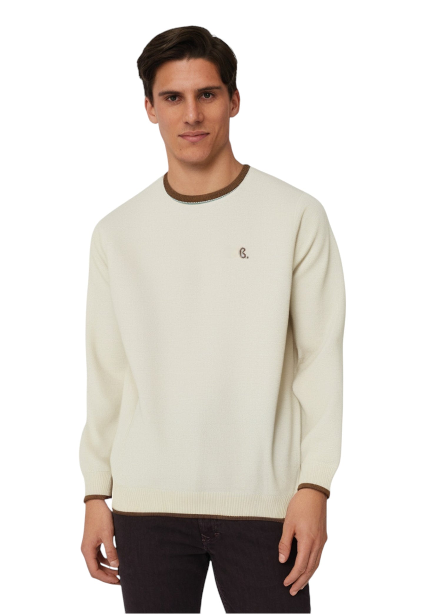 Maglione A Girocollo Uomo Blaine Punto Mosso  HRMB27030314