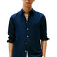 Camicia Manica lunga Uomo Tommy Hilfiger  Flex Poplin Kent Col