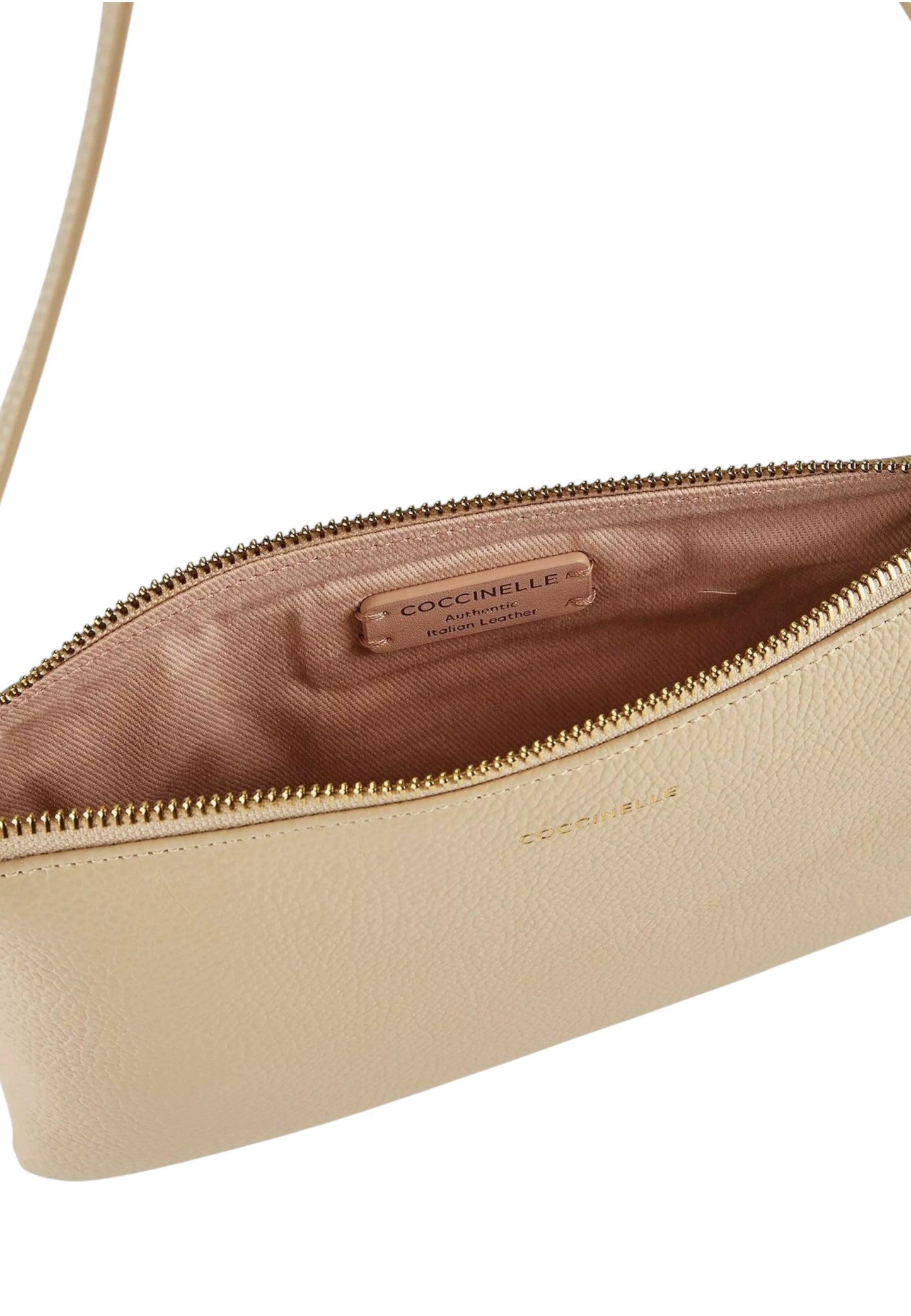 Borsa A Spalla Donna Coccinelle In Pelle Martellata Coccinelle C-Easy Mini E5SHA520101