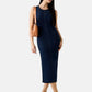 Vestito Lungo Donna Guess In Denim Dahlia W6RK72D6980