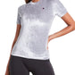 T-Shirt Manica Corta Donna Champion   112283VS