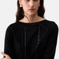 Maglia Scollo A Barca Donna Liu Jo Con Trecce E Strass  TF6189MS63L