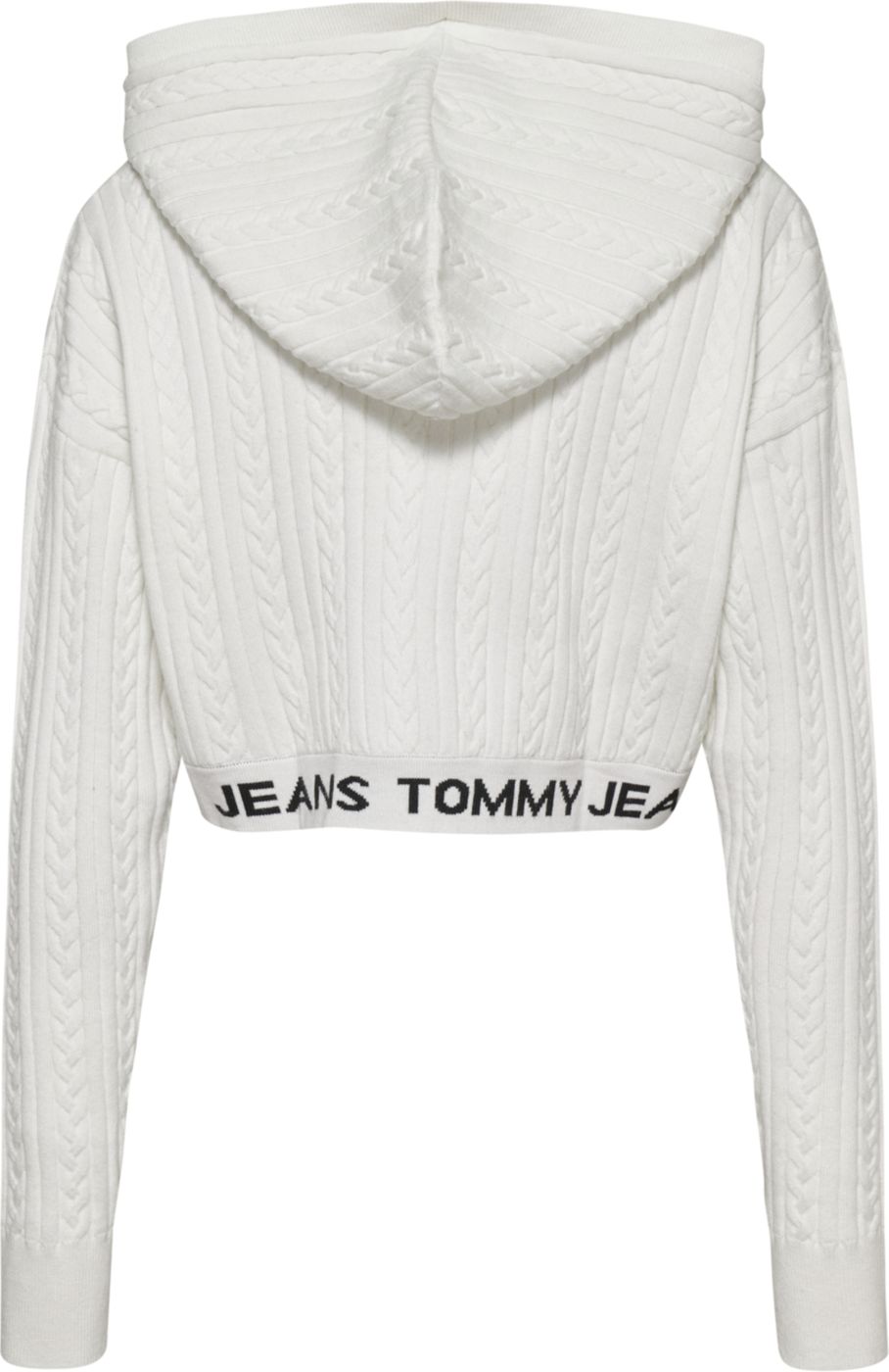 Felpa Con Zip Donna Tommy Jeans Con Cappuccio  DW0DW14266