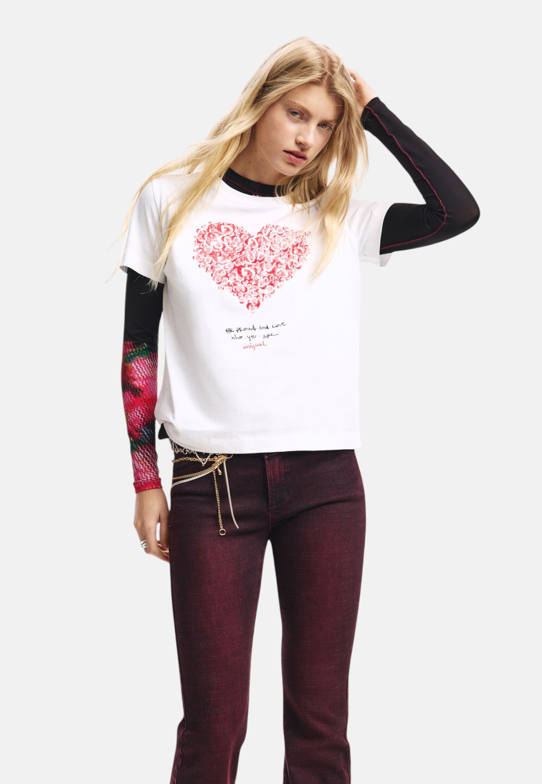 T-Shirt  Donna Desigual  Ts Cor 26SWTK06