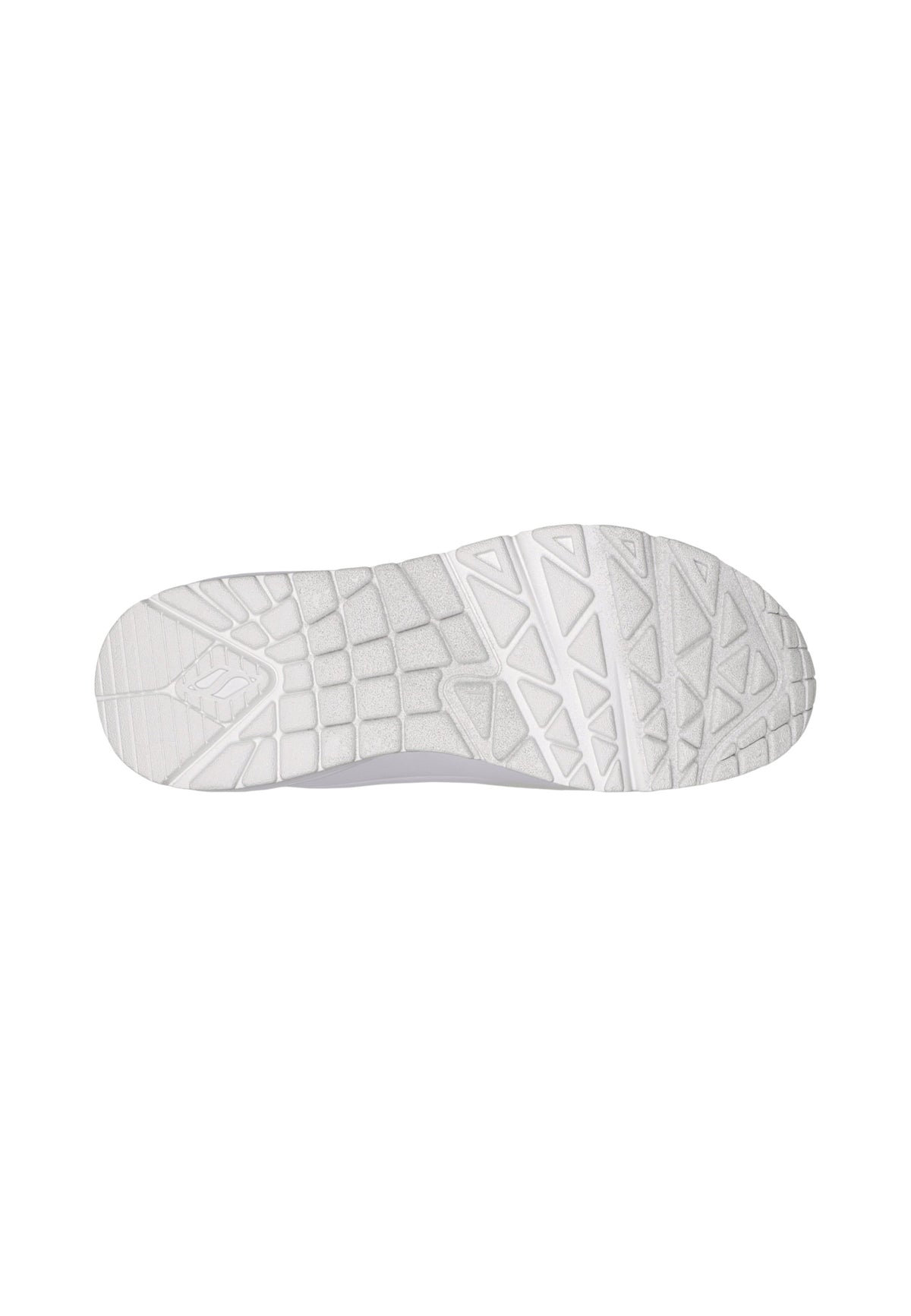 Sneakers Basse Donna Skechers Air-Cooled Memory Foam, Skech-Air, Intersuola ammortizzata ad aria, Zeppa nascosta, Tomaia traforata, Durabuck, Chiusura con lacci Uno - Stand On Air 73690