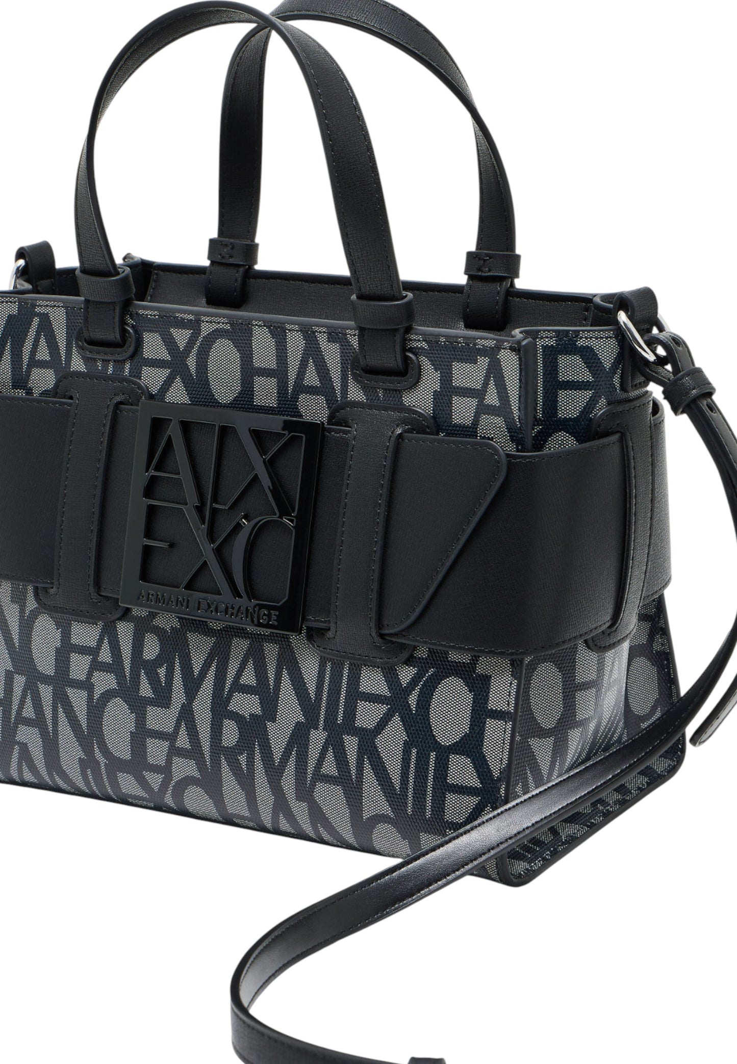 Borsa A Mano Donna Armani Exchange Tote Media Monogram  9426903F742