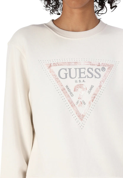 Felpa A Girocollo Donna Guess