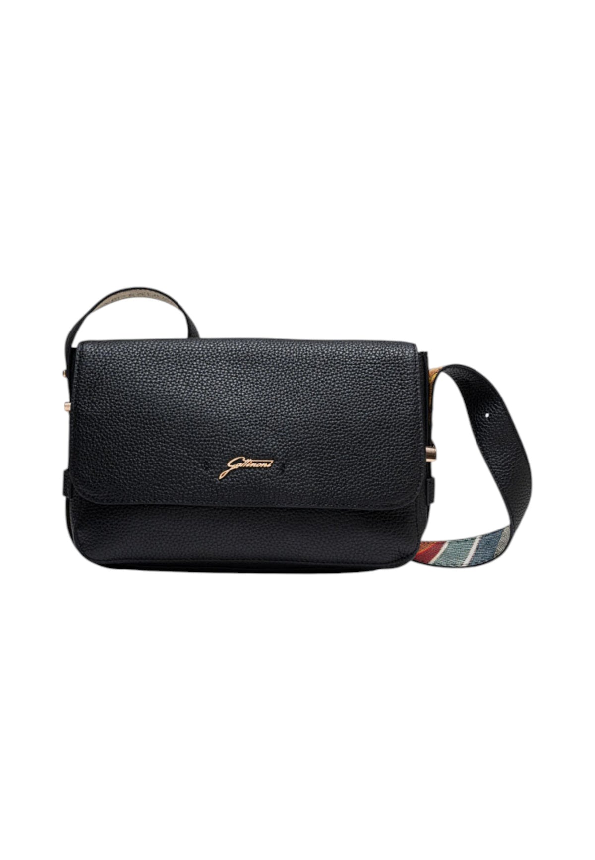 Borsa A Tracolla Donna Gattinoni Linea Hellen, Pelle con finiture in similpelle, Chiusura con patta Hellen BIGH48272WHN