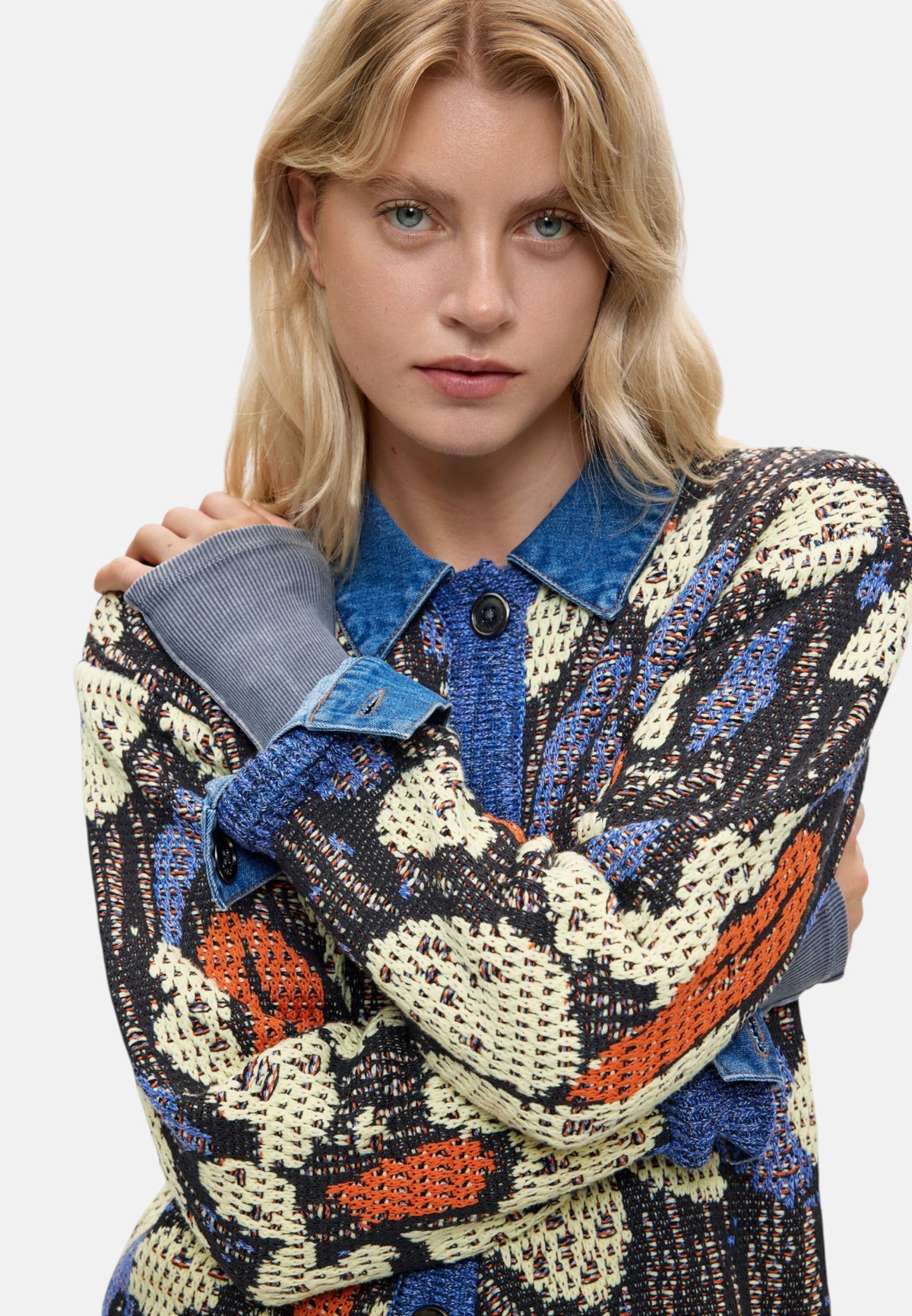 Maglione  Donna Desigual  Jers Vinil 26WWJF47