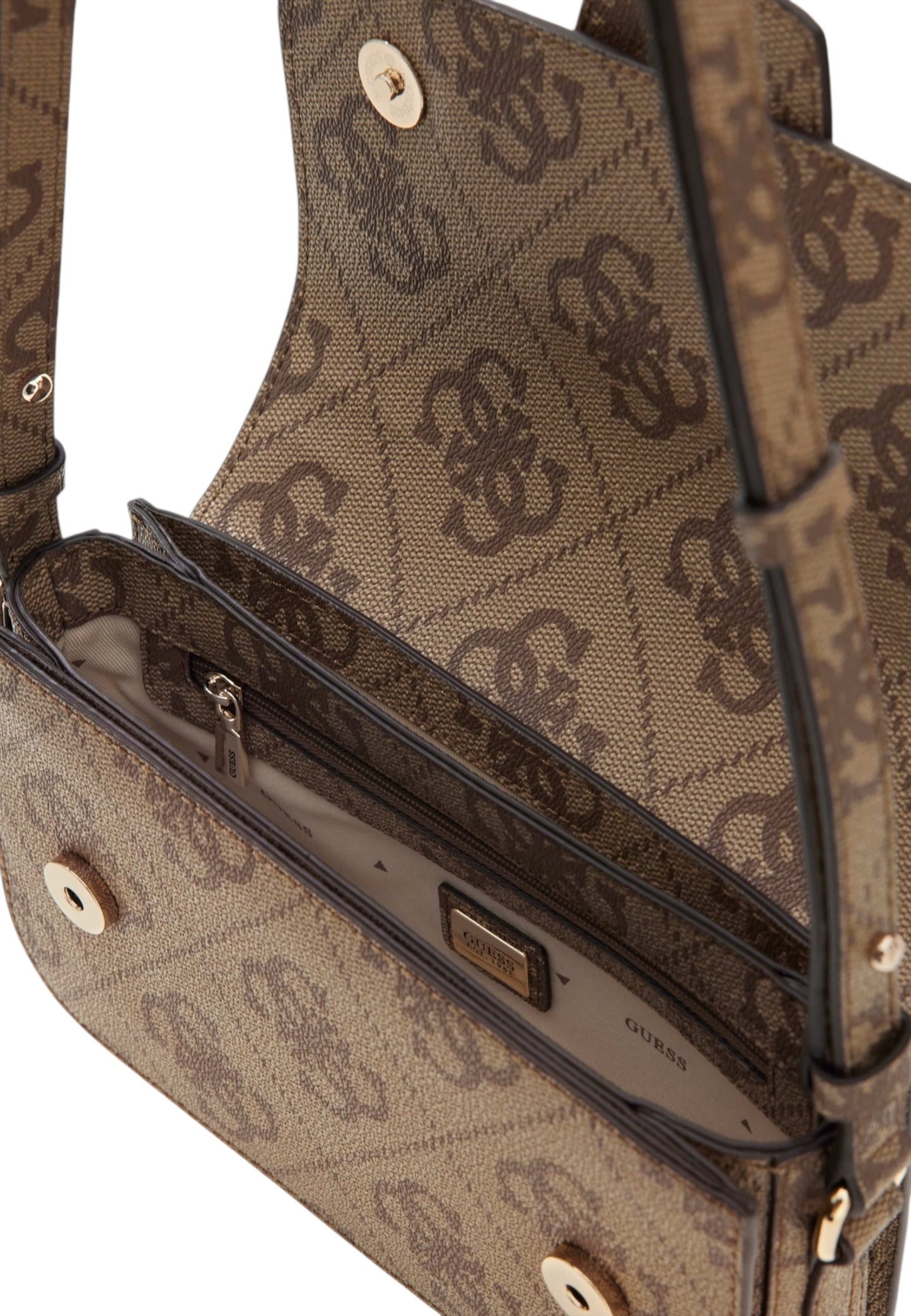 Borsa A Tracolla Donna Guess Convertible Xbody Flap Janie Logo HWOS9924210