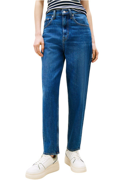Jeans Tapered Fit Donna Tommy Jeans  Mom Jean Uh DW0DW19244