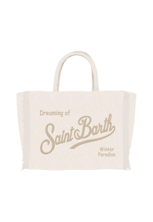 Borsa A Mano Donna Mc2 Saint Barth Embroidery Vanity Mini Felt VAMI024