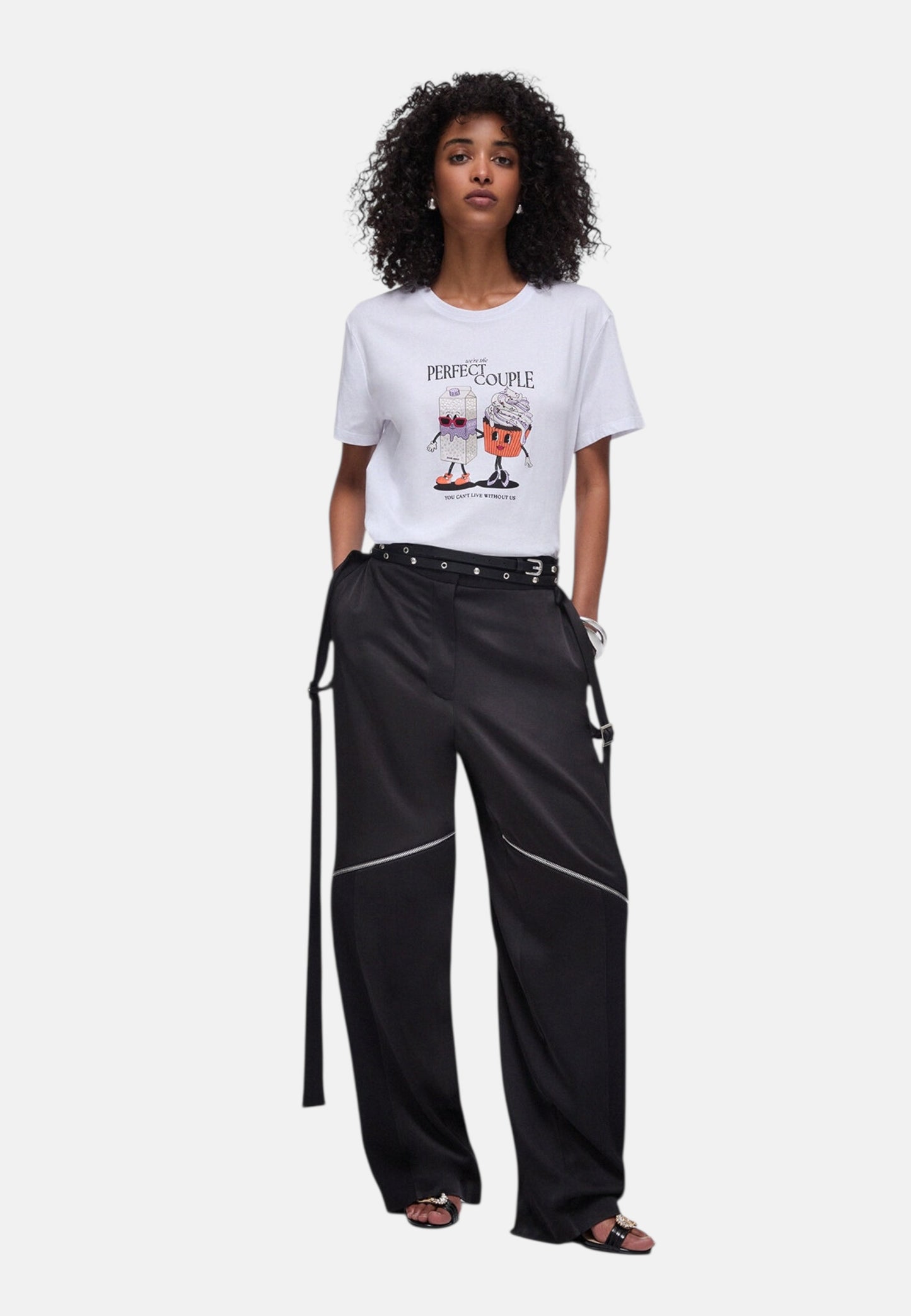 T-Shirt Manica Corta Donna Liu Jo Perfect Couple Eco Line WA6163JS904