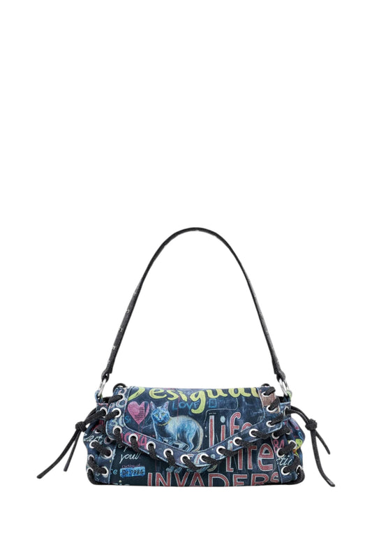 Borsa A Tracolla Donna Desigual  Pizzicato Zarauz 25WAXD22