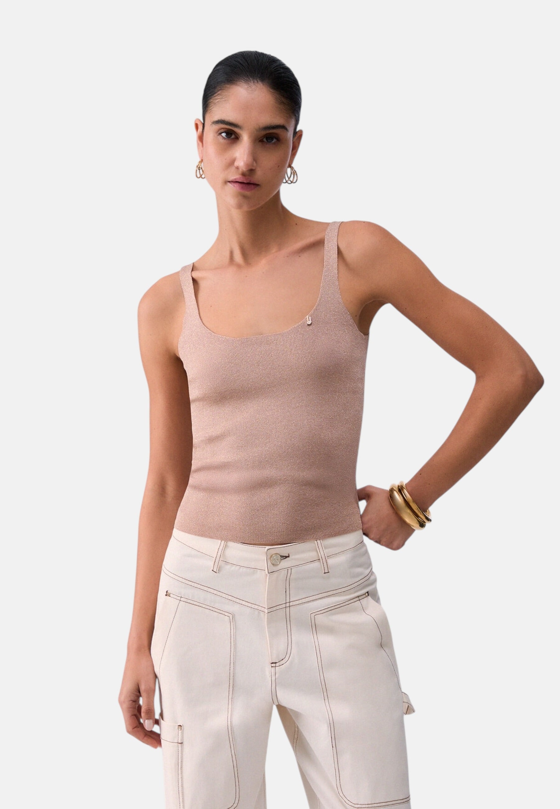 Top  Donna Liu Jo In Maglia  CA6211MA06S