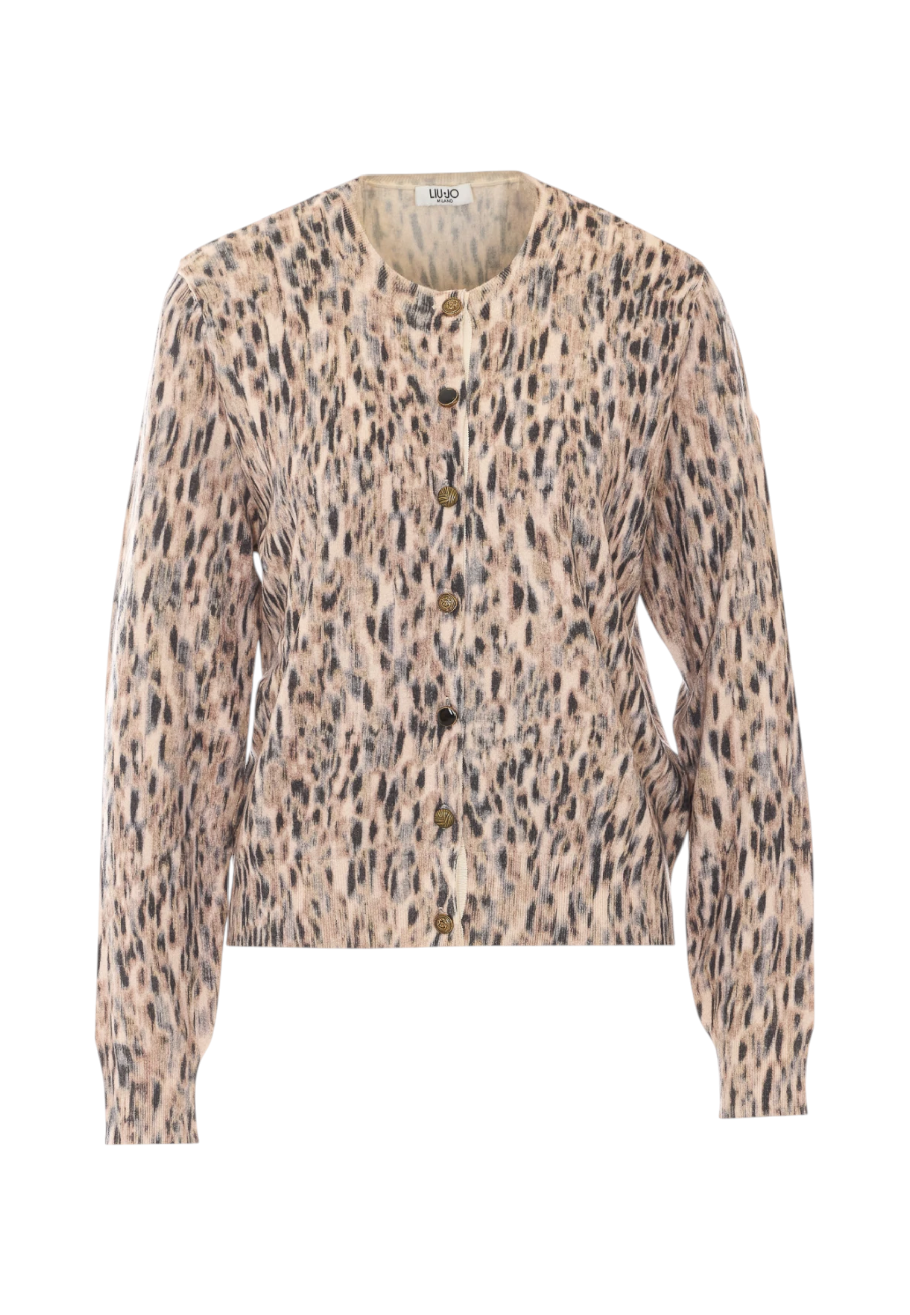 Cardigan  Donna Liu Jo Stampata Spotted Chine Lux  WF6310MA52S