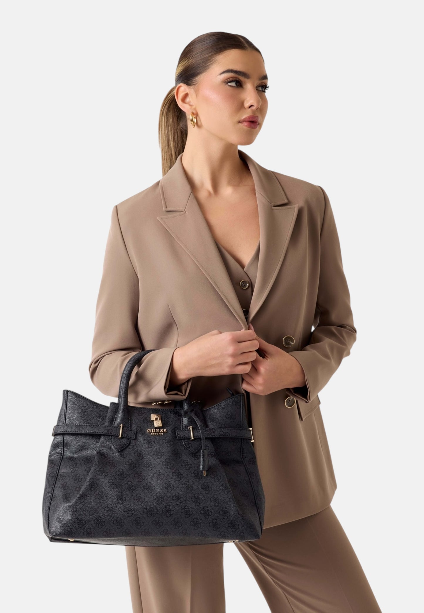 Borsa A Mano Donna Guess Girlfriend Satchel Yesba HWSG7833070