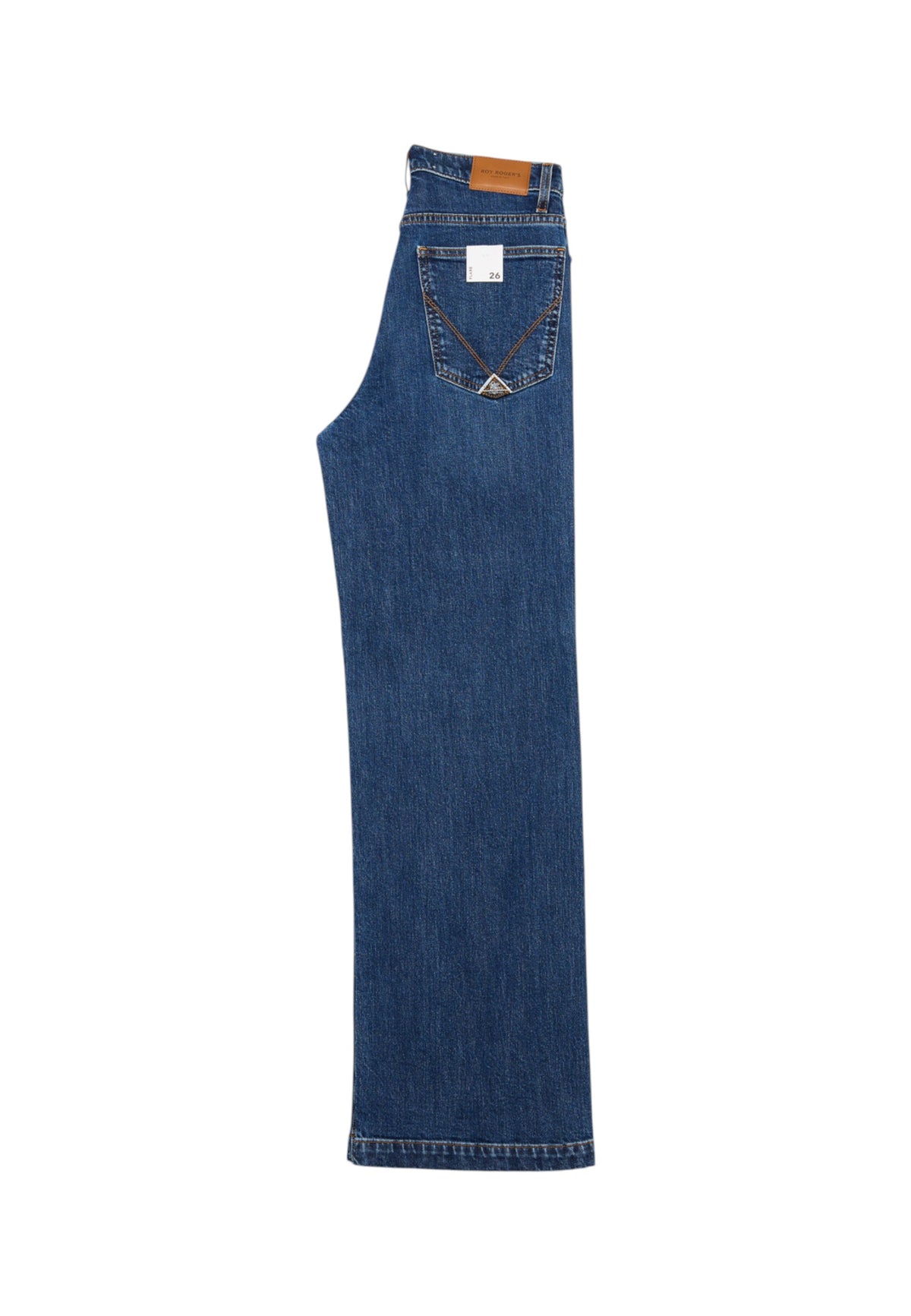 Jeans Flare Fit Donna Roy Roger's Denim di cotone elasticizzato, lavaggio Stone 68 Marta RND091CE082907
