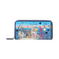 Portafoglio Con Zip Donna Braccialini Stampa Bugs Bunny e Lola Torre Eiffel Cartoline Lt LT258_126LT