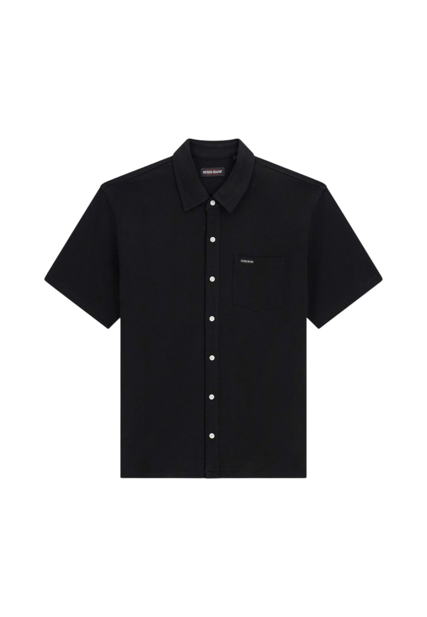 Camicia Manica Corta Uomo Guess  Gj Reg Slub Pique M6GP02KE731