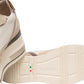 Sneakers Basse Donna Nero Giardini Tomaia in pelle scamosciata e tessuto, chiusura con lacci, pannelli sovrapposti, fondo rialzato, Made in Italy  I617390D