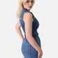 Vestito Corto Donna Guess In Denim Destiny W6YK24D1763