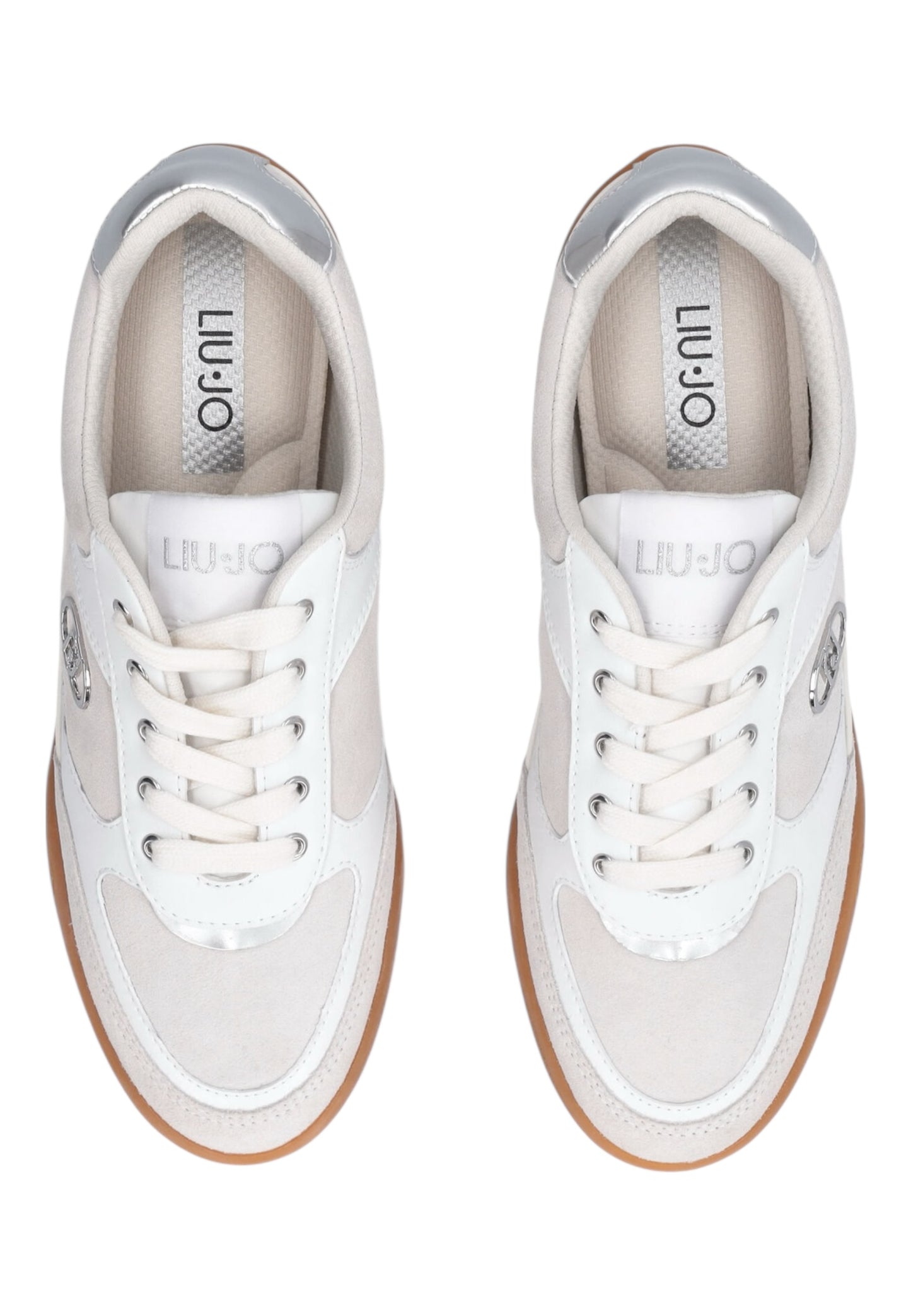 Sneakers Basse Donna Liu Jo In Camoscio Bovino/Pelle Di Vitello Lewis 01 BA6039PX310