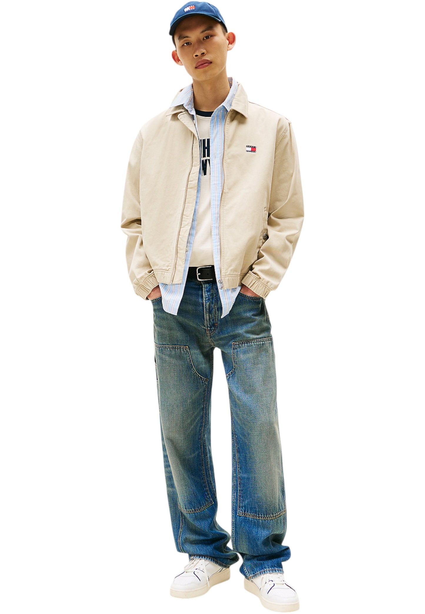 Giacca Bomber Uomo Tommy Jeans  Tjm Essential Flag DM0DM21930