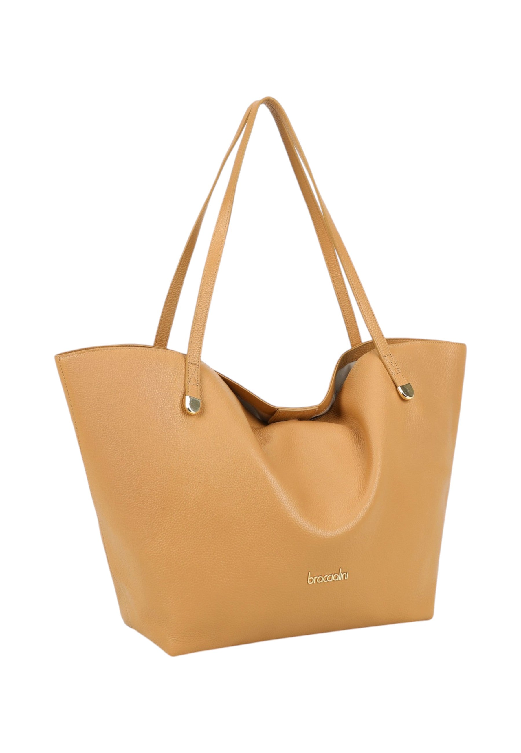 Borsa A Spalla Donna Braccialini Shopping In Pelle Ariel B19031PP