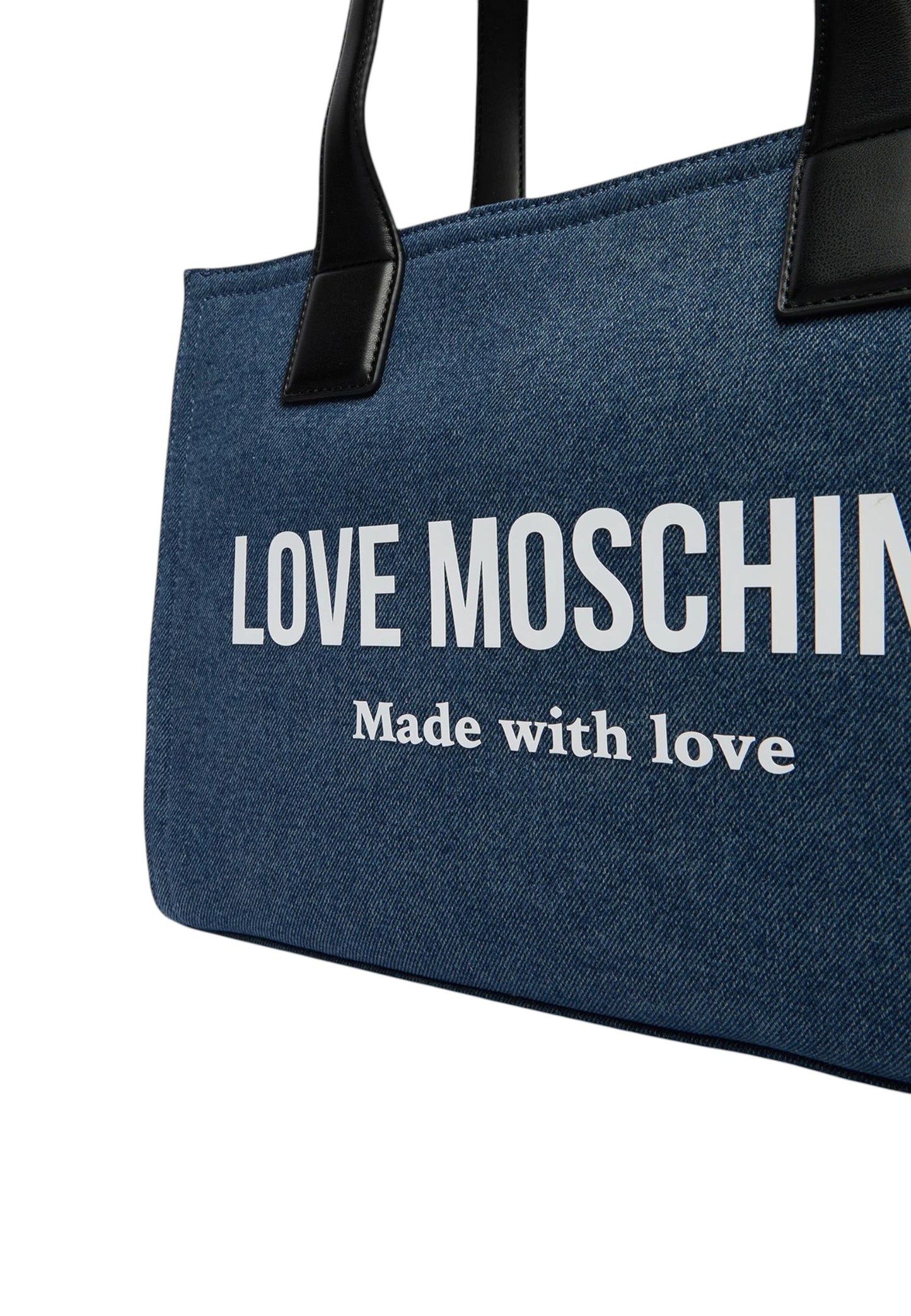 Borsa A Spalla Donna Love Moschino In Denim  JC4056PP1OLG1