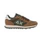 Sneakers Basse Uomo Sun68 Stile Running, Nylon E Suede, Maxi Logo, Bicolor Jaki 2.0 Bicolor Z46122
