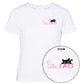 T-Shirt Manica Corta Donna Mc2 Saint Barth Sti Cats Emb Emilie EMI0001